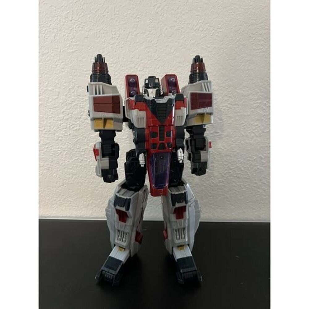 Transformers Cybertron Starscream Supreme Class Figure Ship Hasbro Incomplete